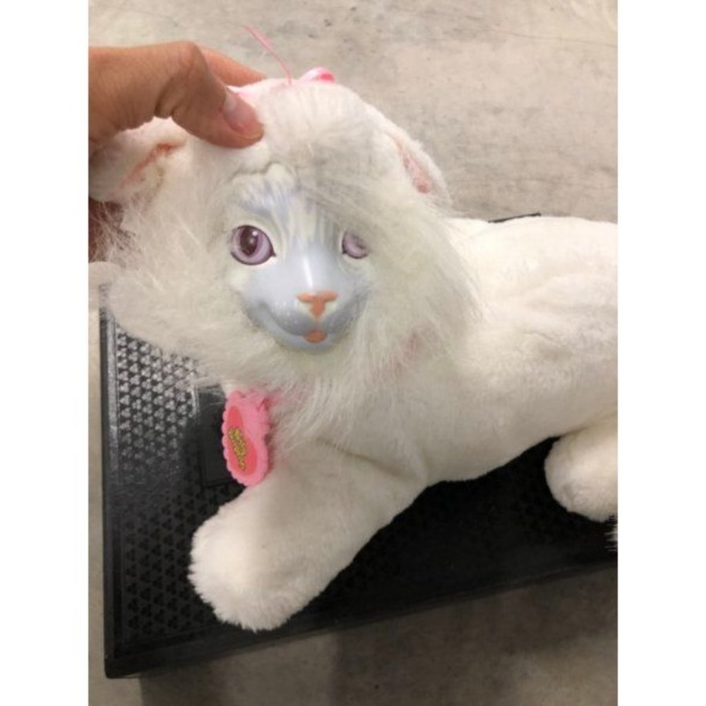 Vtg 1992 Hasbro Kitty Surprise White Mommy  Plush Kawaii
